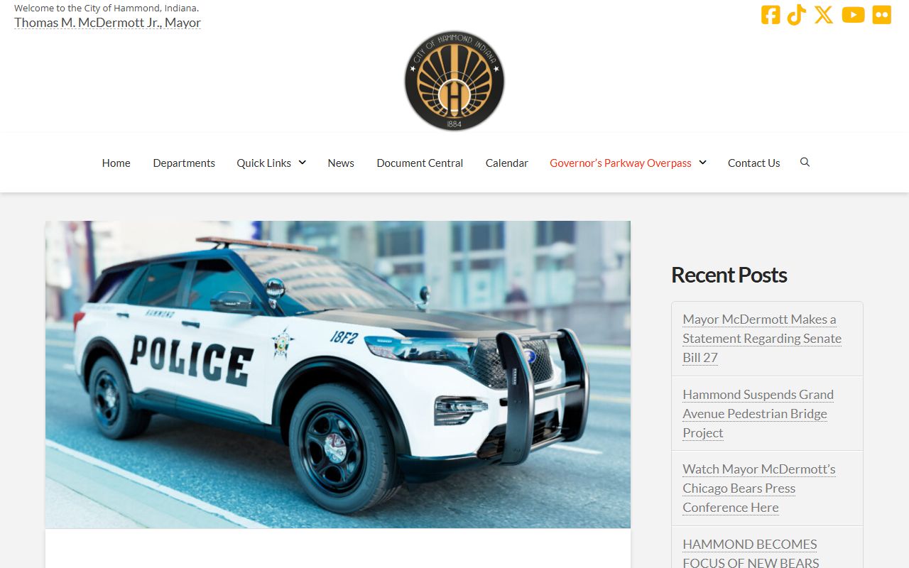 Hammond recent arrests Hammond Police Department records page
