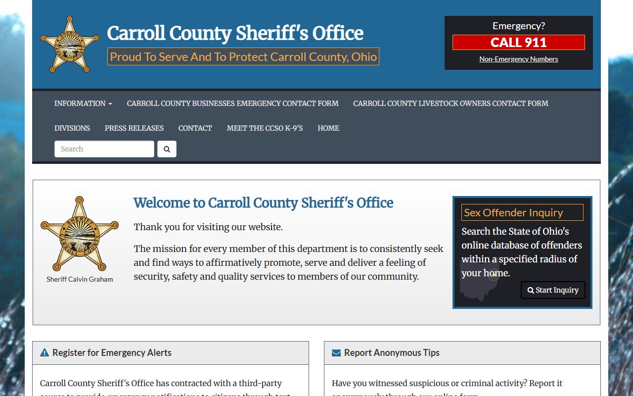 carroll county recent arrests sheriff office delphi indiana inmate information