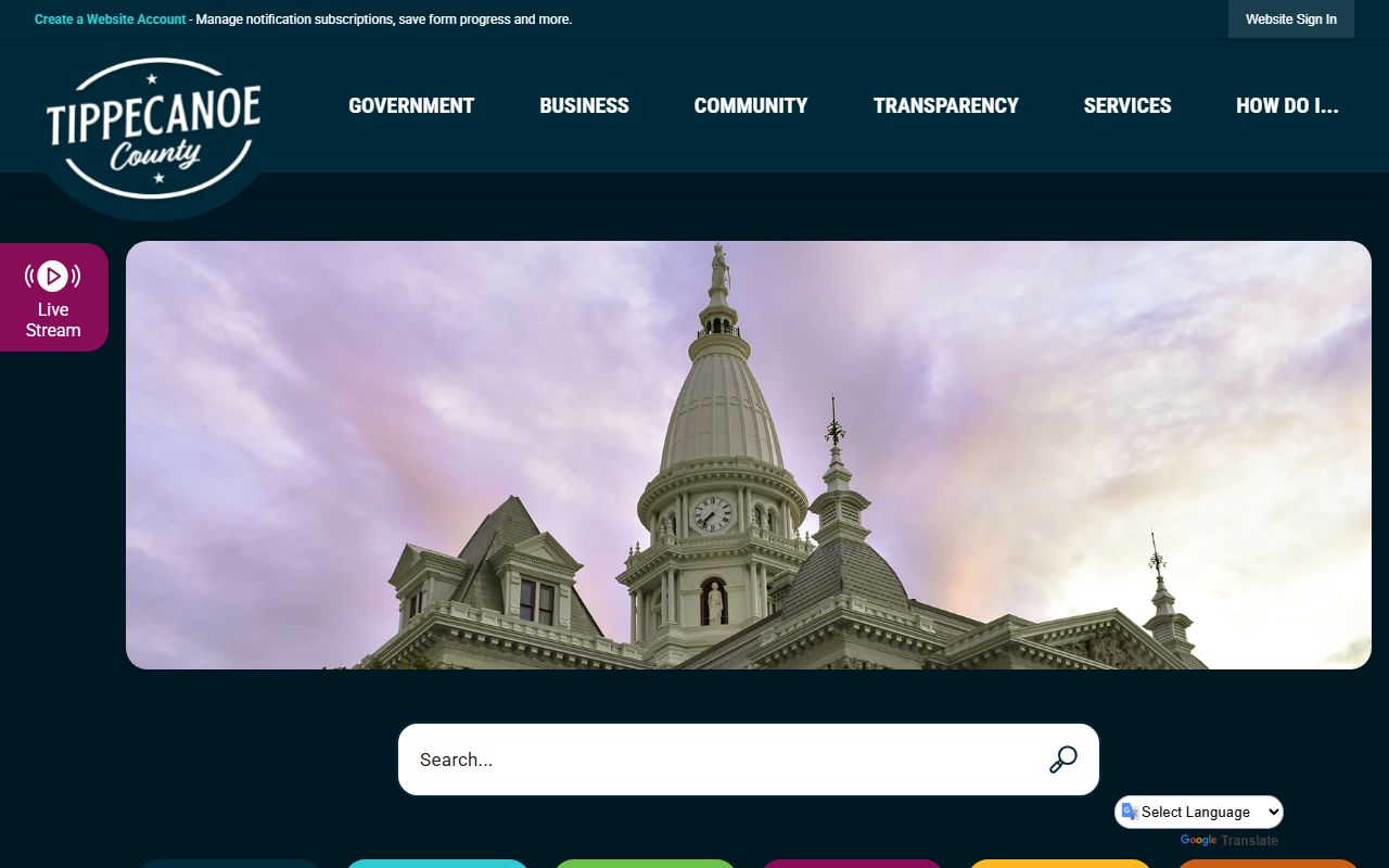 Tippecanoe County Sheriff's Office official website